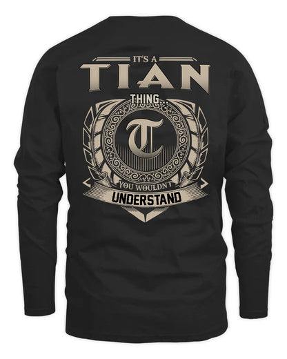 TIAN HH88-K2–Personalized Name Quote Apparel “It’s a/an NAME Thing You Wouldn’t Understand”