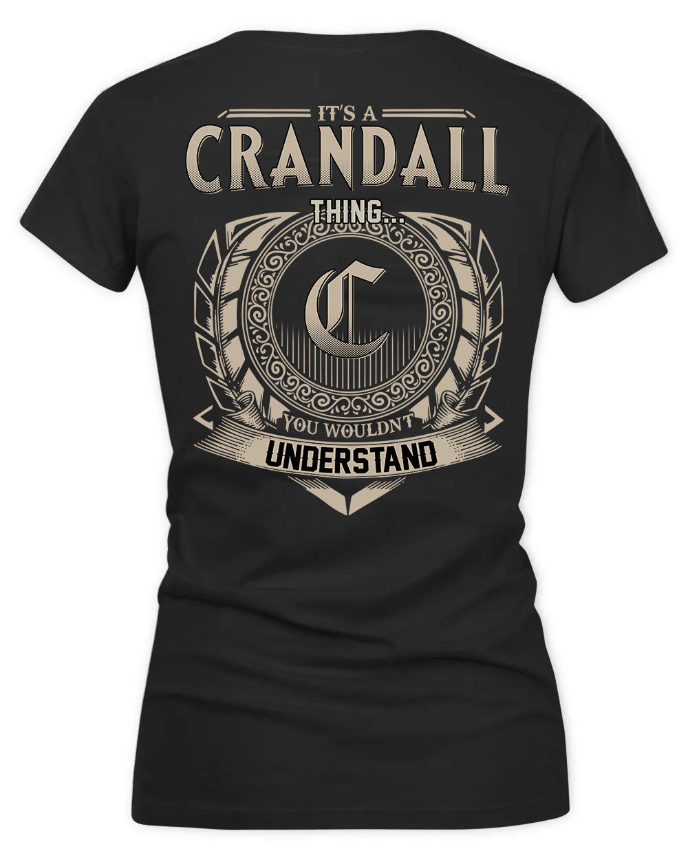 CRANE HH88-K2–Personalized Name Quote Apparel “It’s a/an NAME Thing You Wouldn’t Understand”