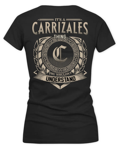 CARRUTHERS HH88-K2–Personalized Name Quote Apparel “It’s a/an NAME Thing You Wouldn’t Understand”