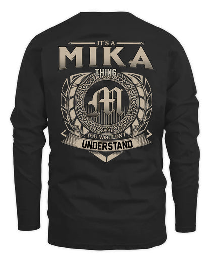 MIKA HH88-K2–Personalized Name Quote Apparel “It’s a/an NAME Thing You Wouldn’t Understand”