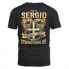 SERGIO HH88-K2–Personalized Name Quote T-Shirt