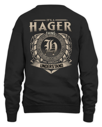 HAGER HH88-K2–Personalized Name Quote Apparel “It’s a/an NAME Thing You Wouldn’t Understand”