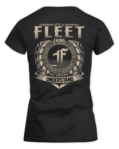 FLEET HH88-K2–Personalized Name Quote Apparel “It’s a/an NAME Thing You Wouldn’t Understand”
