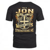JON HH88-K2–Personalized Name Quote T-Shirt