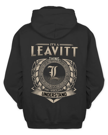 LEAVITT HH88-K2–Personalized Name Quote Apparel “It’s a/an NAME Thing You Wouldn’t Understand”