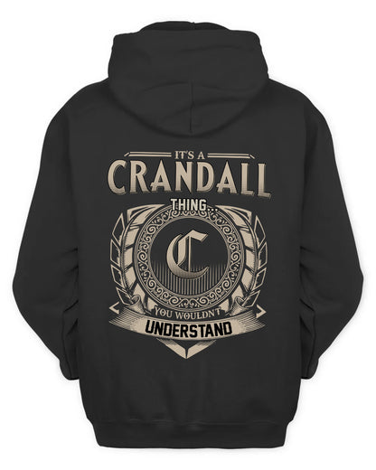 CRANDALL HH88-K2–Personalized Name Quote Apparel “It’s a/an NAME Thing You Wouldn’t Understand”