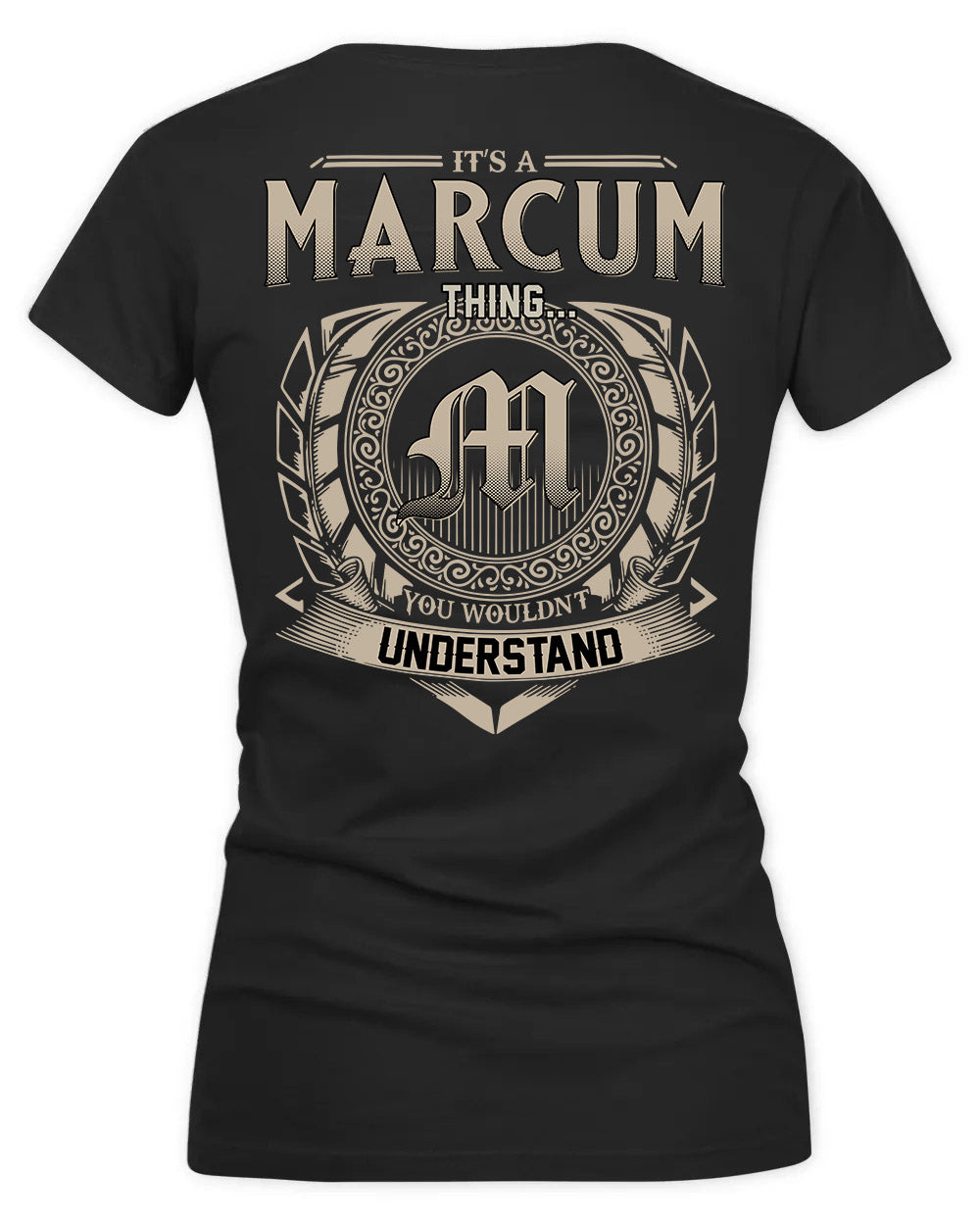 MAREE HH88-K2–Personalized Name Quote Apparel “It’s a/an NAME Thing You Wouldn’t Understand”