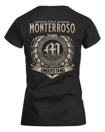 MONTES HH88-K2–Personalized Name Quote Apparel “It’s a/an NAME Thing You Wouldn’t Understand”