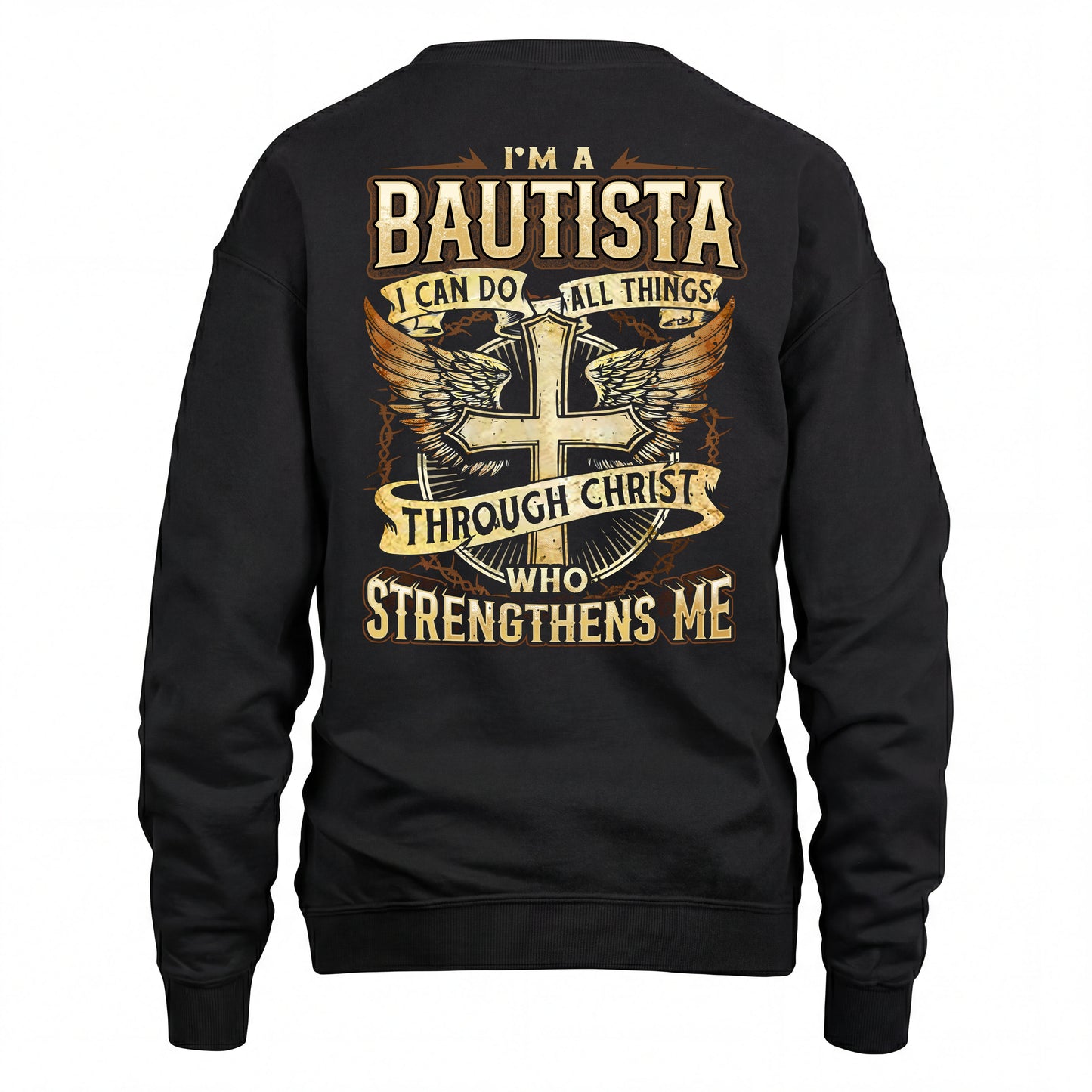 BAUTISTA HH88-K2–Personalized Name Quote T-Shirt