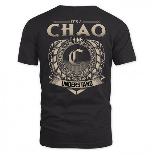 CHAO HH88-K2–Personalized Name Quote Apparel “It’s a/an NAME Thing You Wouldn’t Understand”