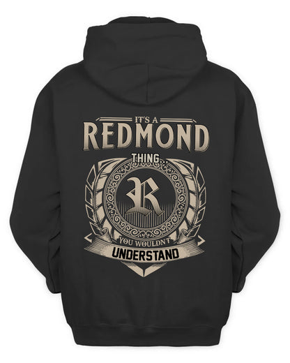 REDMOND HH88-K2–Personalized Name Quote Apparel “It’s a/an NAME Thing You Wouldn’t Understand”