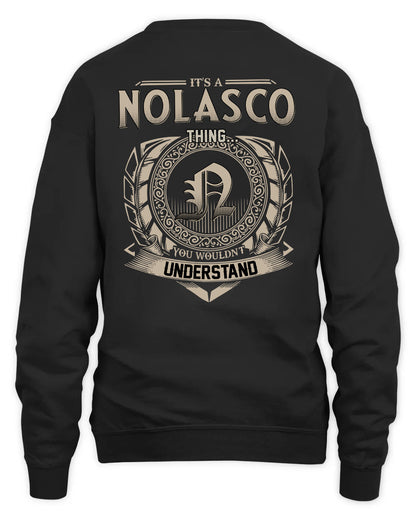 NOLASCO HH88-K2–Personalized Name Quote Apparel “It’s a/an NAME Thing You Wouldn’t Understand”