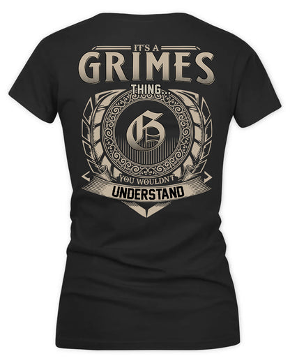 GRIMM HH88-K2–Personalized Name Quote Apparel “It’s a/an NAME Thing You Wouldn’t Understand”