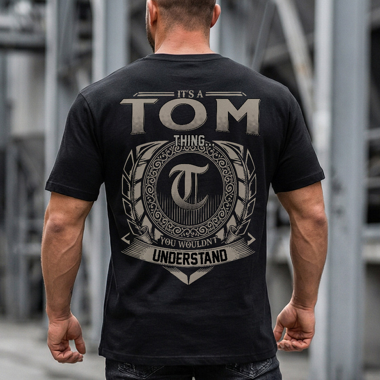 TOM HH88-K2–Personalized Name Quote Apparel “It’s an NAME Thing You Wouldn’t Understand”