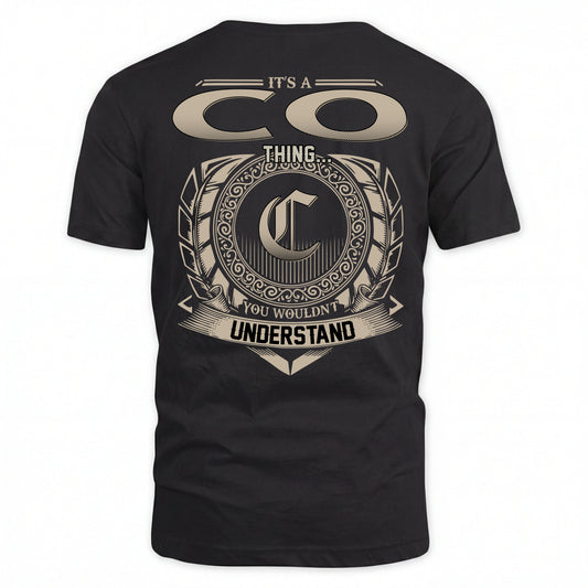CO HH88-K2–Personalized Name Quote Apparel “It’s an NAME Thing You Wouldn’t Understand”