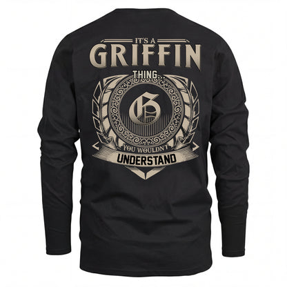 GRIFFIN HH88-K2–Personalized Name Quote Apparel “It’s an NAME Thing You Wouldn’t Understand”