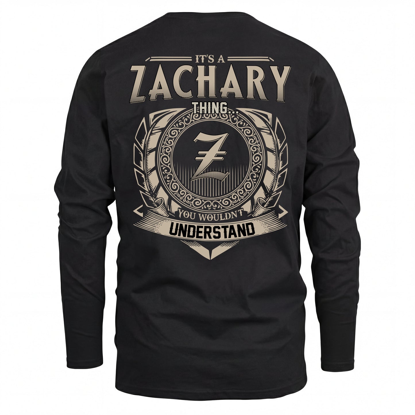 ZACHARY HH88-K2–Personalized Name Quote Apparel “It’s an NAME Thing You Wouldn’t Understand”