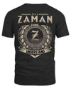 ZAMAN HH88-K2–Personalized Name Quote Apparel “It’s a/an NAME Thing You Wouldn’t Understand”