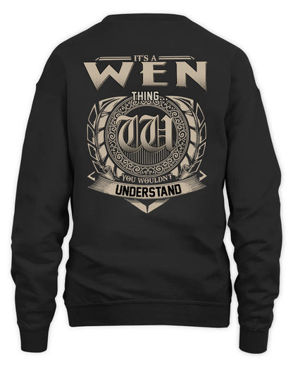 WEN HH88-K2–Personalized Name Quote Apparel “It’s a/an NAME Thing You Wouldn’t Understand”