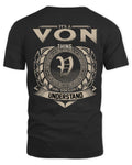 VON HH88-K2–Personalized Name Quote Apparel “It’s a/an NAME Thing You Wouldn’t Understand”