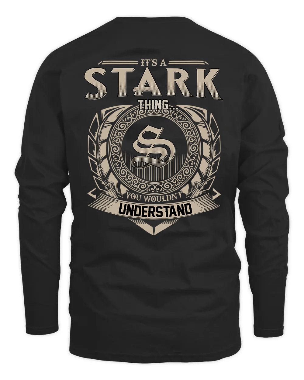 STARK HH88-K2–Personalized Name Quote Apparel “It’s a/an NAME Thing You Wouldn’t Understand”