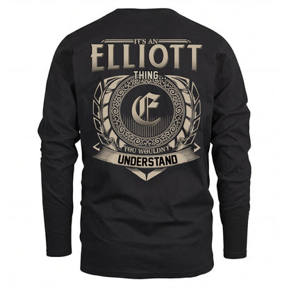 ELLIOTT HH88-K2–Personalized Name Quote Apparel “It’s an NAME Thing You Wouldn’t Understand”