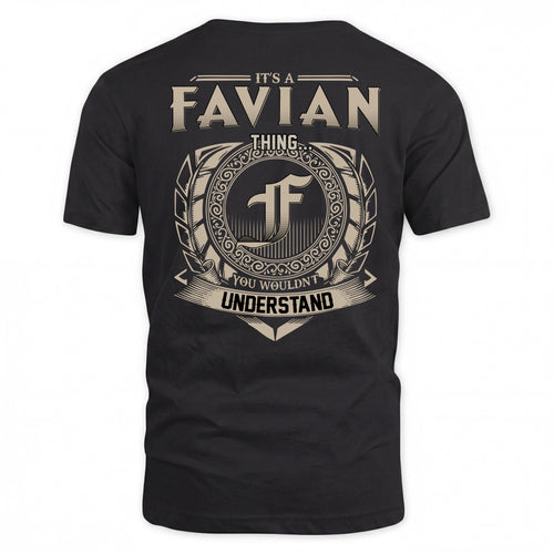 FAVIAN HH88-K2–Personalized Name Quote Apparel “It’s a/an NAME Thing You Wouldn’t Understand”