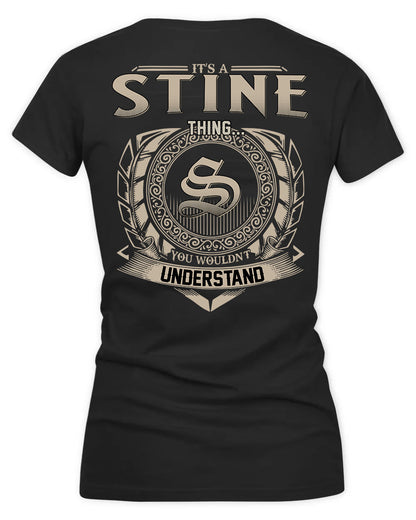 STINE HH88-K2–Personalized Name Quote Apparel “It’s a/an NAME Thing You Wouldn’t Understand”
