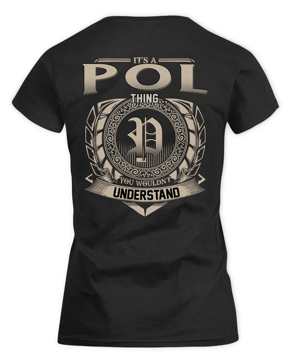 POLAND HH88-K2–Personalized Name Quote Apparel “It’s a/an NAME Thing You Wouldn’t Understand”