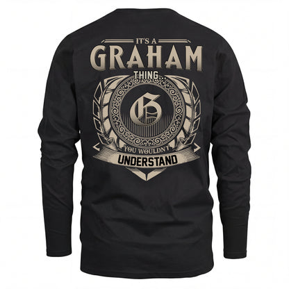GRAHAM HH88-K2–Personalized Name Quote Apparel “It’s an NAME Thing You Wouldn’t Understand”