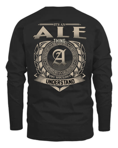 ALE HH88-K2–Personalized Name Quote Apparel “It’s a/an NAME Thing You Wouldn’t Understand”
