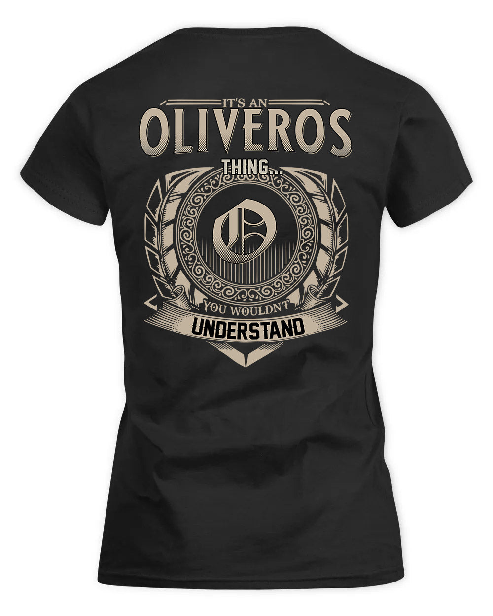 OLIVIER HH88-K2–Personalized Name Quote Apparel “It’s a/an NAME Thing You Wouldn’t Understand”