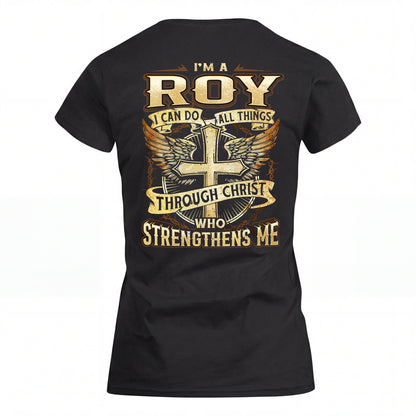 ROY HH88-K2–Personalized Name Quote T-Shirt
