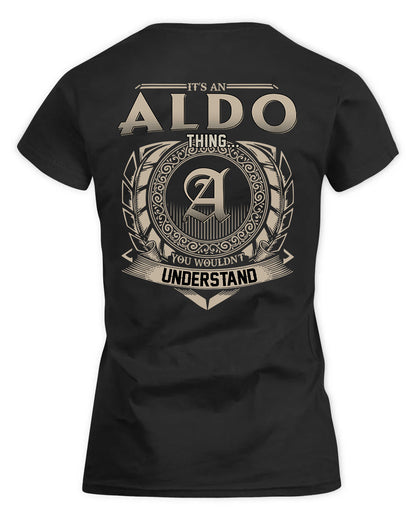 ALDO HH88-K2–Personalized Name Quote Apparel “It’s a/an NAME Thing You Wouldn’t Understand”