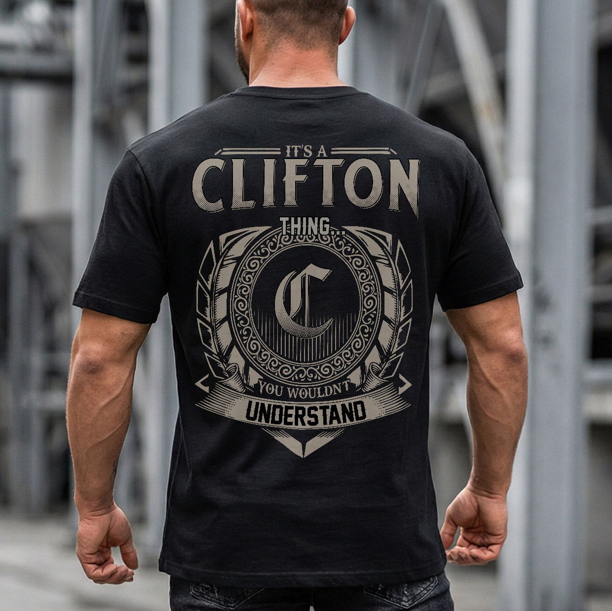 CLIFTON HH88-K2–Personalized Name Quote Apparel “It’s a/an NAME Thing You Wouldn’t Understand”