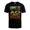 AO HH88-K2–Personalized Funny Quote Apparel “Life Without NAME Would Be Boring”