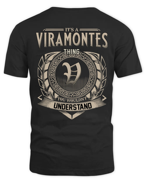 VIRAMONTES HH88-K2–Personalized Name Quote Apparel “It’s a/an NAME Thing You Wouldn’t Understand”