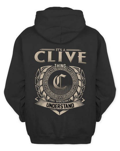 CLIVE HH88-K2–Personalized Name Quote Apparel “It’s a/an NAME Thing You Wouldn’t Understand”