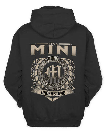 MINI HH88-K2–Personalized Name Quote Apparel “It’s a/an NAME Thing You Wouldn’t Understand”