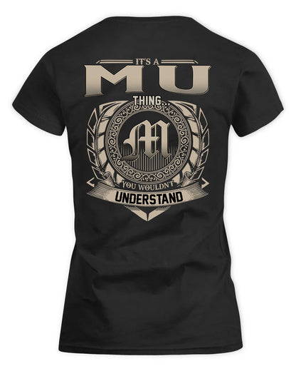 MUA HH88-K2–Personalized Name Quote Apparel “It’s a/an NAME Thing You Wouldn’t Understand”