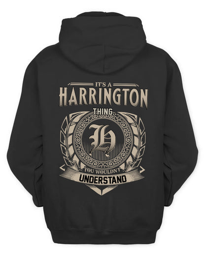 HARRINGTON HH88-K2–Personalized Name Quote Apparel “It’s a/an NAME Thing You Wouldn’t Understand”