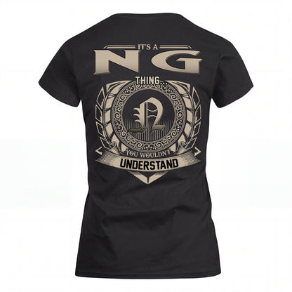NG HH88-K2–Personalized Name Quote Apparel “It’s an NAME Thing You Wouldn’t Understand”