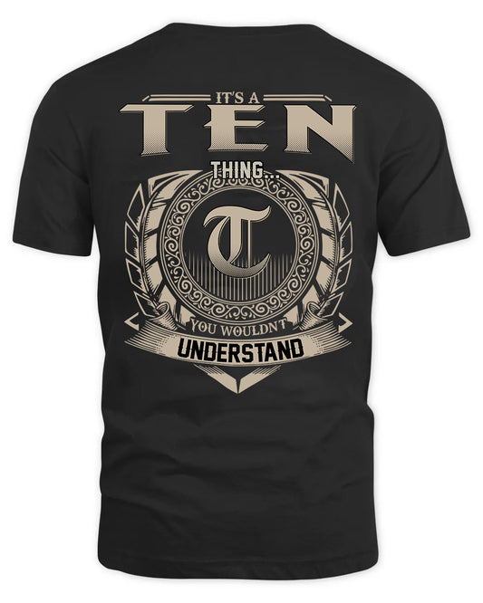 TEN HH88-K2–Personalized Name Quote Apparel “It’s a/an NAME Thing You Wouldn’t Understand”