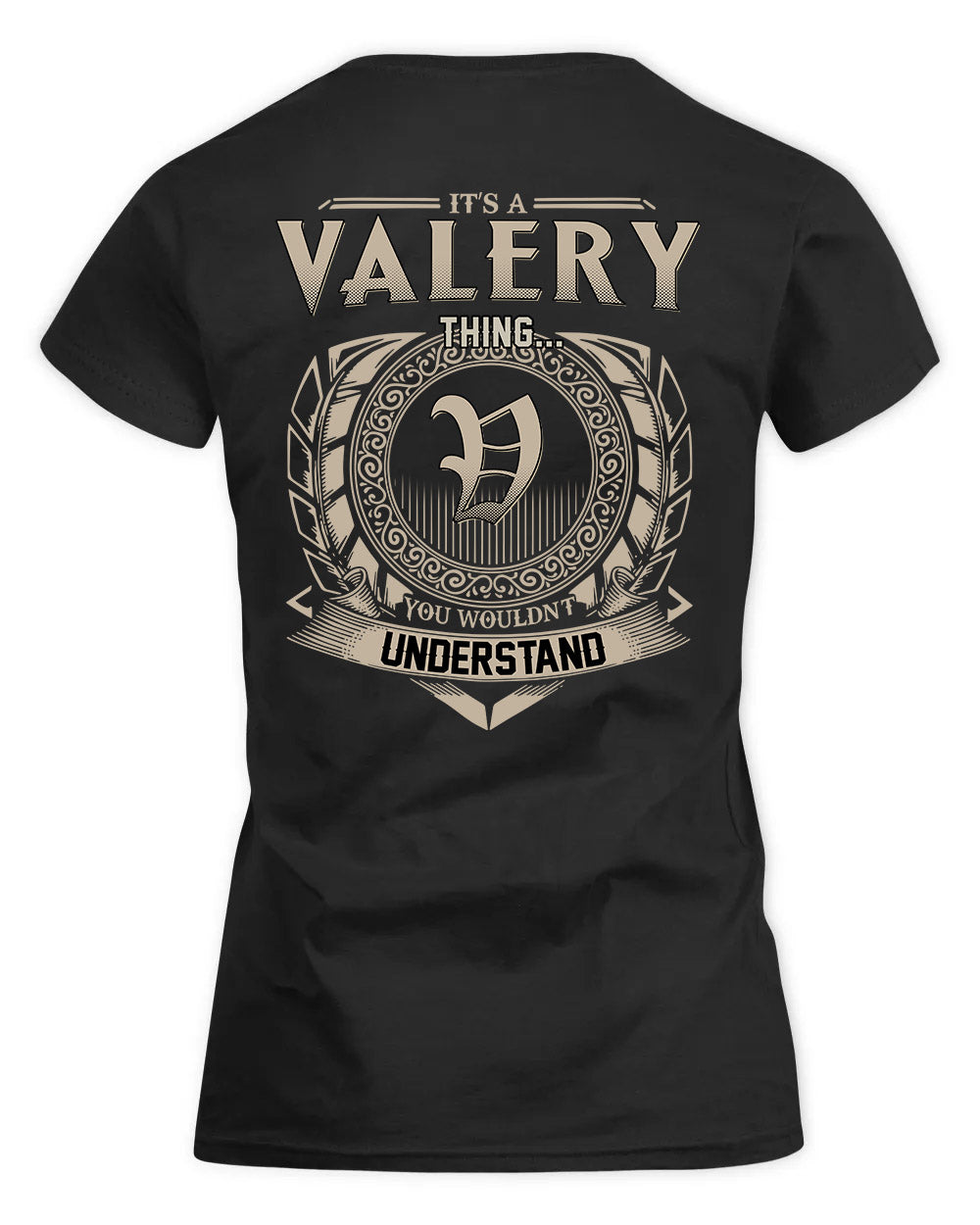 VALLE HH88-K2–Personalized Name Quote Apparel “It’s a/an NAME Thing You Wouldn’t Understand”