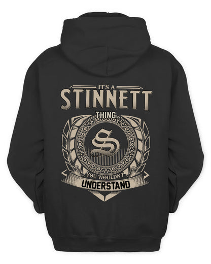 STINNETT HH88-K2–Personalized Name Quote Apparel “It’s a/an NAME Thing You Wouldn’t Understand”