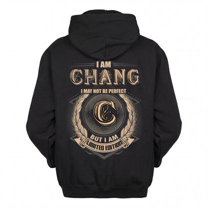 CHANG 2K-101–Personalized Name Quote Apparel “I Am NAME May Not Be Perfect But I Am Limited Edition”