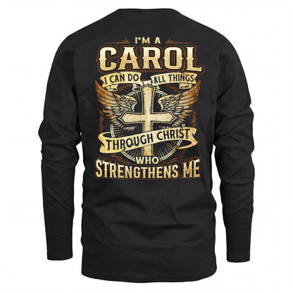 CAROL HH88-K2–Personalized Name Quote T-Shirt