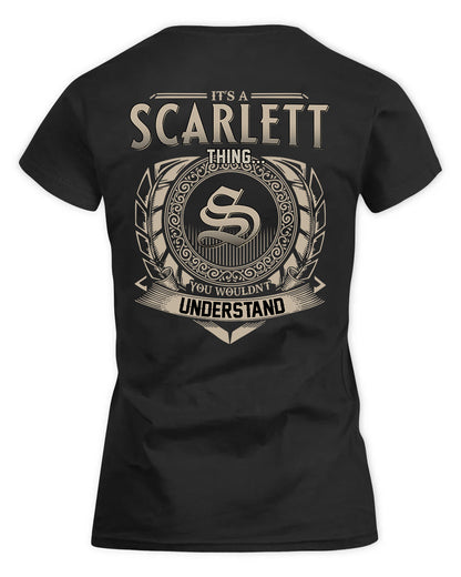 SCHAEFFER HH88-K2–Personalized Name Quote Apparel “It’s a/an NAME Thing You Wouldn’t Understand”