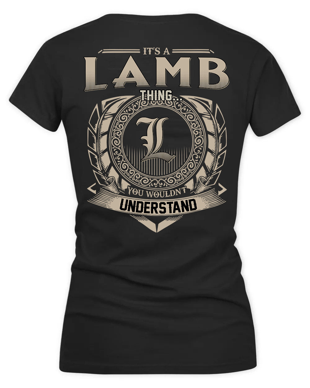 LAMONTAGNE HH88-K2–Personalized Name Quote Apparel “It’s a/an NAME Thing You Wouldn’t Understand”