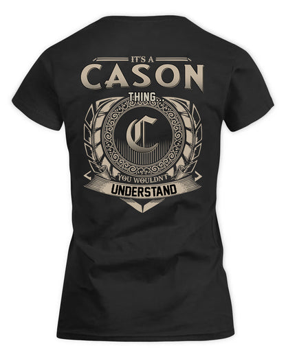 CASON HH88-K2–Personalized Name Quote Apparel “It’s a/an NAME Thing You Wouldn’t Understand”